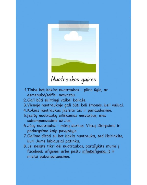 Marškinėliai su nuotraukomis „Geriausias tėtis“ – personalizuotas koliažas su vaikais