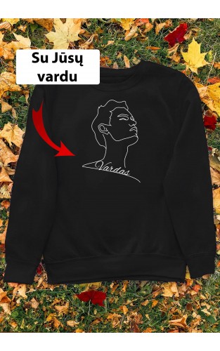 Džemperis su Jūsų pasirinktu vardu - "Džentelmenas"