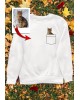 Marškinėliai аrba džemperis su Jūsų augintinio nuotrauka "Augintinis širdyje"
