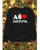 Džemperis su užrašu "Aš myliu Lietuvą"