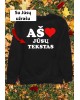 Džemperis "Aš myliu" su Jūsų užrašu
