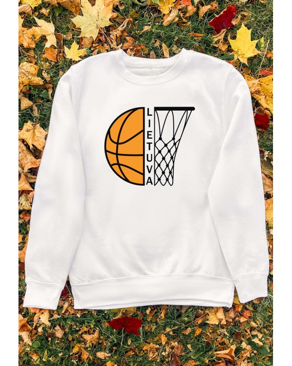 Džemperis su užrašu  "Lietuva-krepšinis"