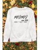 Marškinėliai ar džemperis su Jūsų vardais - "Mama nuo su širdelėm"