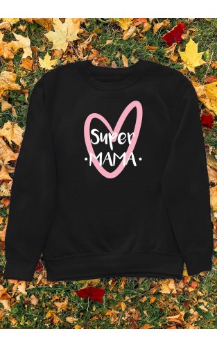 Super Mom Graphic Sweatshirt