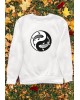 Yin Yang Fish Graphic Sweatshirt