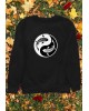 Yin Yang Fish Graphic Sweatshirt