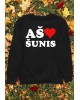 I Love Dogs Graphic Sweatshirt