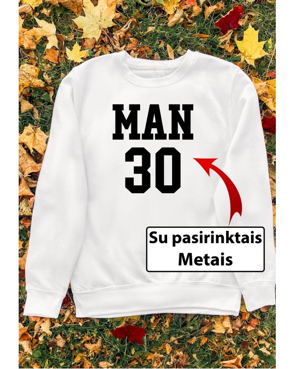 Džemperis su metais- "Man 00" 