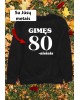 Born in the 80s Year Custom Graphic Sweatshirt