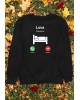 Džemperis su užrašu "Lova skambina"