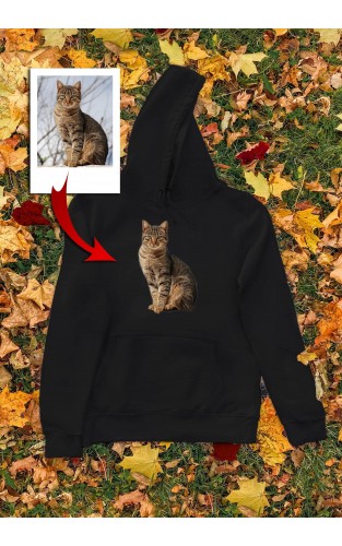 Custom Pet Graphic Hoodie