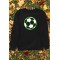 Glowing Green Football Graphic Sweatshirt