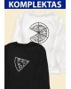 Du Džemperiai "Pica" - Unisex