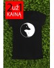 Dveji marškinėliai su užrašu "Yin Yang Dog" -  komplektas