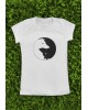 Dveji marškinėliai su užrašu "Yin Yang Dog" -  komplektas