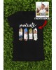 Grandma 4 Photo Collage  with your kids photos Custom Graphic T-Shirt