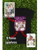 Marškinėliai su nuotraukomis „Geriausia mama“ – personalizuotas koliažas su vaikais