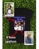 Marškinėliai su nuotraukomis „Geriausias tėtis“ – personalizuotas koliažas su vaikais