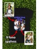 Marškinėliai su nuotraukomis „Geriausias tėtis“ – personalizuotas koliažas su vaikais
