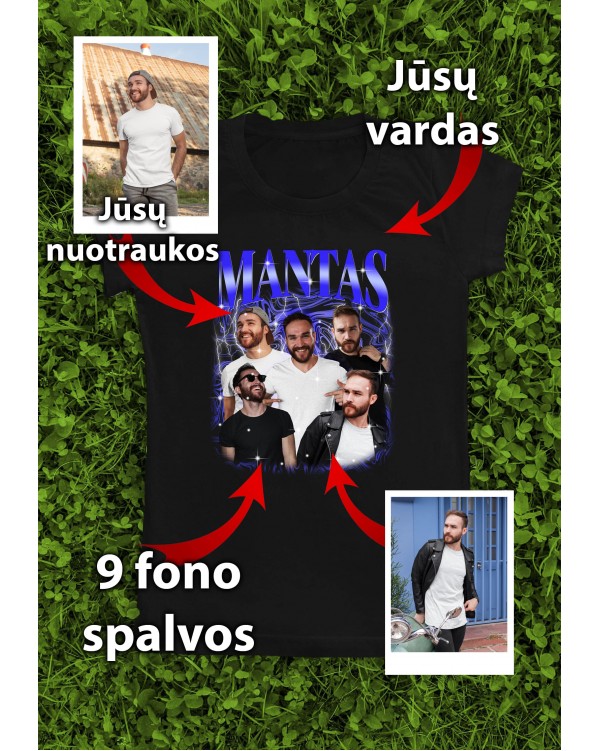 Men’s Custom Photo Graphic T-Shirt
