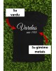 Marškinėliai su Jūsų vardu ir metais - "Vardas nuo"  elegantiškas