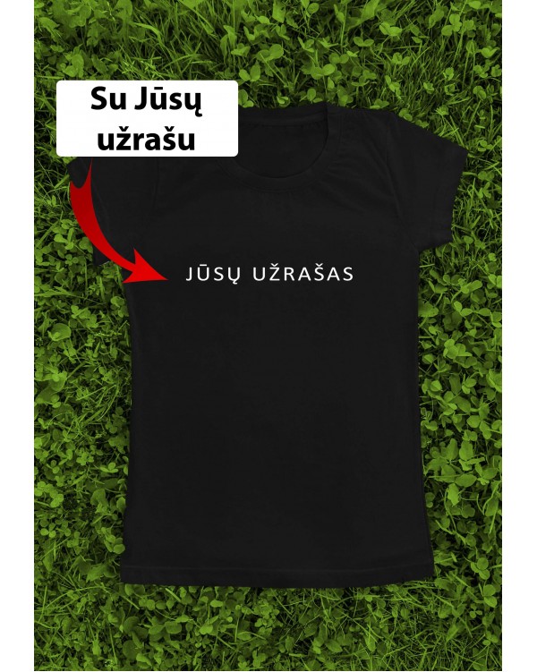 Minimalist Text Custom Graphic T-Shirt