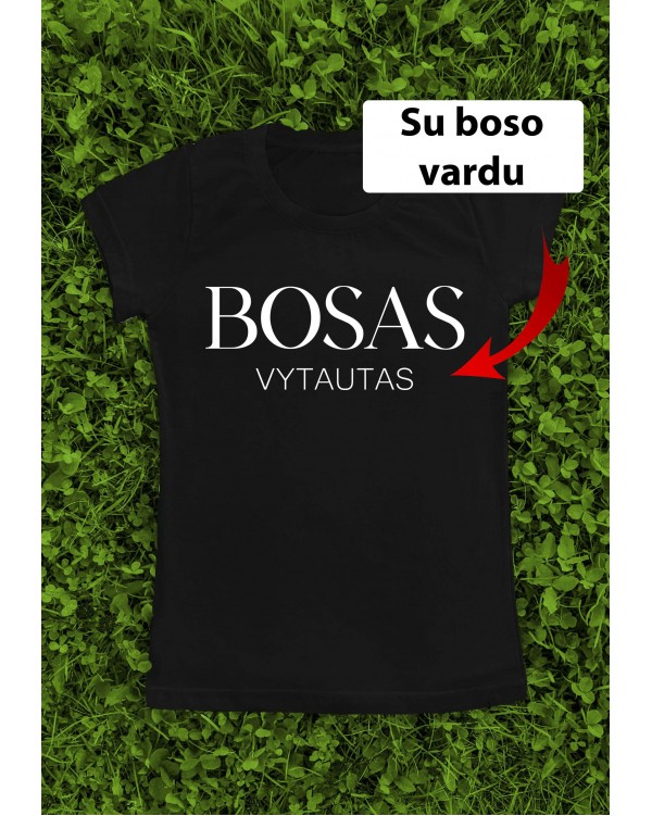 Boss Name Classic Custom Graphic T-Shirt