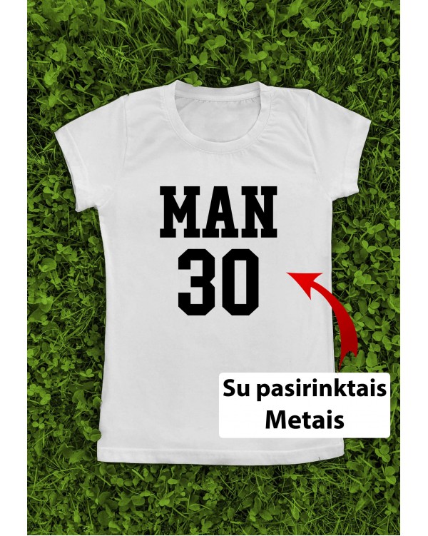 Marškinėliai su metais- "Man 00" 