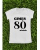 Born in the 80s Year Custom Graphic T-Shirt