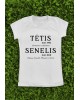Marškinėliai su Jūsų vardais ir metais - "Tėtis Senelis nuo"