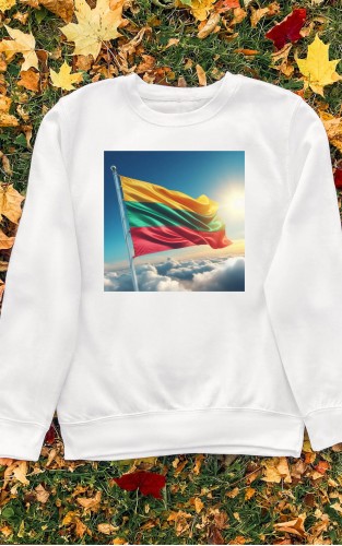 “Lithuanian Flag in the Sky” Sweatshirt