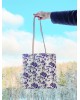 Floral Dream Linen Tote Bag